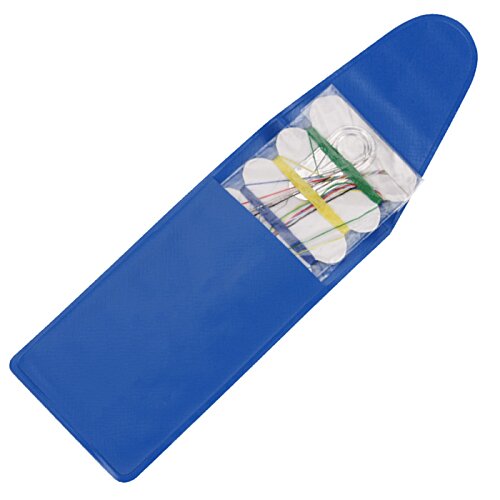 Additional Image 1 - a blue pencil case with white and yellow writing