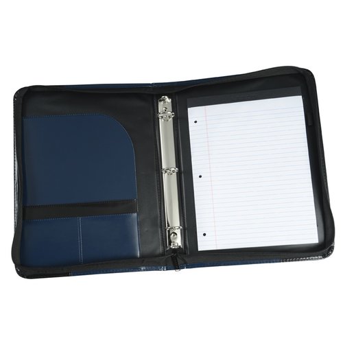 Additional Image 1 - a black and blue wallet