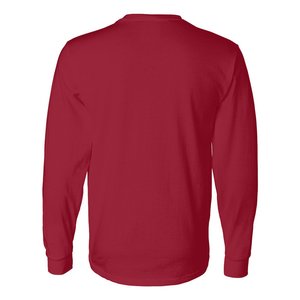 Additional Image 1 - a red long sleeved shirt
