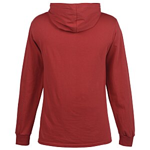 Additional Image 1 - a red hoodie on a white background