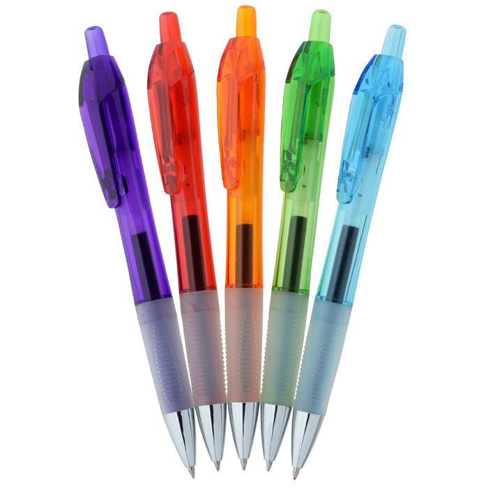  Bic Intensity Clic Gel Pen - Translucent 3421-T
