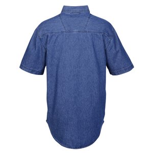 Additional Image 2 - a blue shirt on a white background