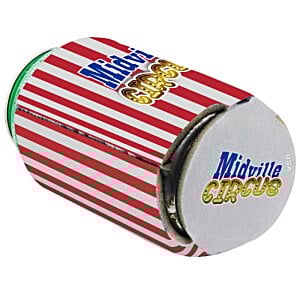 Additional Image 1 - a red and white striped container