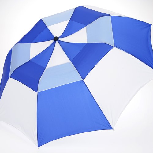 Additional Image 3 - a blue and white umbrella