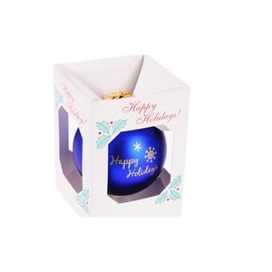 Additional Image 1 - a white box with blue object inside