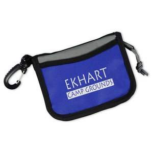 Additional Image 5 - a blue and black pouch