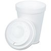 View Image 2 of 2 of Foam Hot/Cold Cup with Traveler Lid - 12 oz.