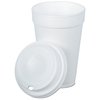 View Image 2 of 2 of Foam Hot/Cold Cup with Traveler Lid - 16 oz.
