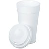 View Image 2 of 2 of Foam Hot/Cold Cup with Traveler Lid - 20 oz.