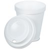 View Image 2 of 2 of Foam Hot/Cold Cup with Traveler Lid - 8 oz.
