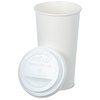 View Image 2 of 2 of Paper Hot/Cold Cup with Traveler Lid - 20 oz. - Low Qty