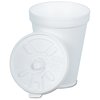 View Image 2 of 2 of Foam Hot/Cold Cup with Tear Tab Lid - 12 oz. - Low Qty