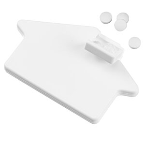 Additional Image 1 - a white house shaped object