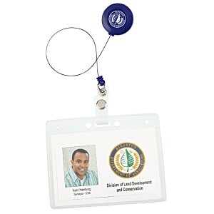 Economy Retractable Badge Holder - Opaque 5117-S : 4imprint.com