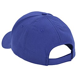 a white cap with a hole in the back