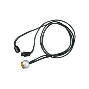 Additional Image 2 - a black headphones with a white ball
