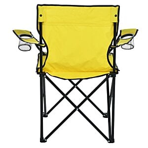 Additional Image 2 - a yellow folding chair with legs