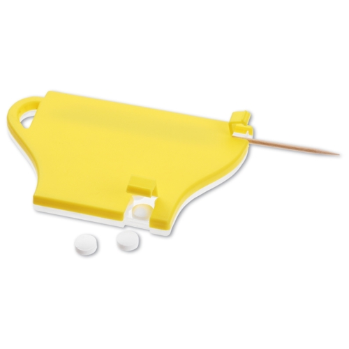 Additional Image 1 - a yellow object with a needle