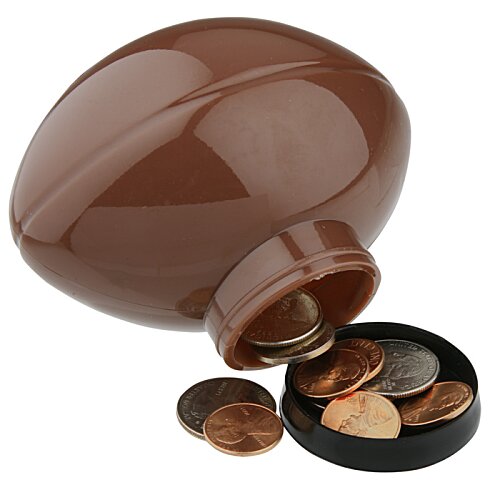 Additional Image 1 - a round brown object with a lid open