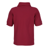 View Image 2 of 3 of Superblend Pique Polo - Youth