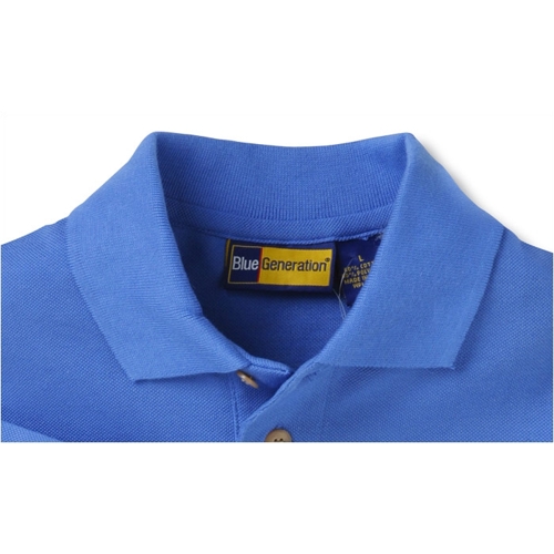 Additional Image 1 - a blue collared shirt