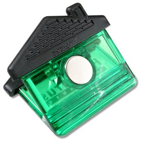 Additional Image 1 - a green pencil sharpener with a black roof