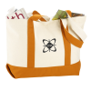 View Image 3 of 5 of Marketplace Snap Closure Tote Bag - Screen