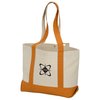 View Image 4 of 5 of Marketplace Snap Closure Tote Bag - Screen