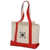 View Image 4 of 4 of Marketplace Snap Closure Tote Bag - Screen - 24 hr