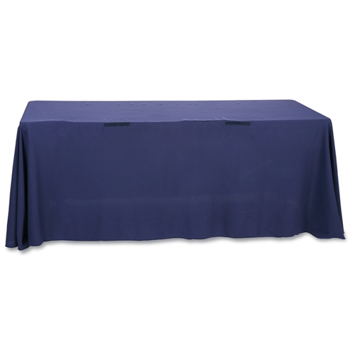 Additional Image 2 - a blue tablecloth on a white background