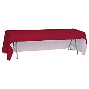 Additional Image 1 - a red and white table cloth
