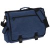 View Image 2 of 6 of 4imprint Heathered Business Attache - Embroidered - 24 hr