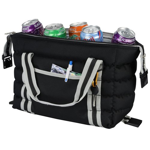 Additional Image 2 - a black bag with white trim