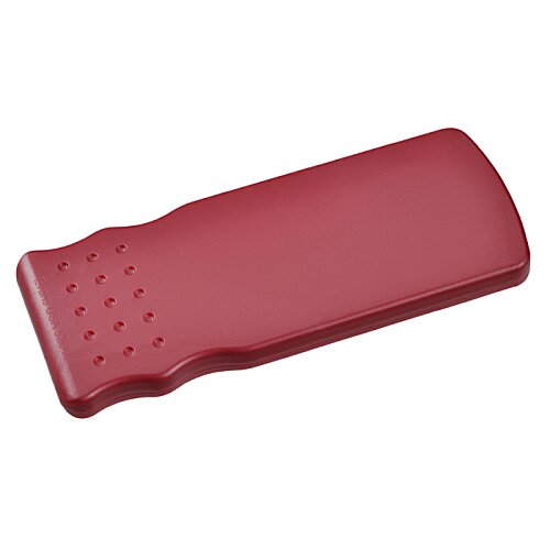 Additional Image 3 - a red plastic bottle with a white background