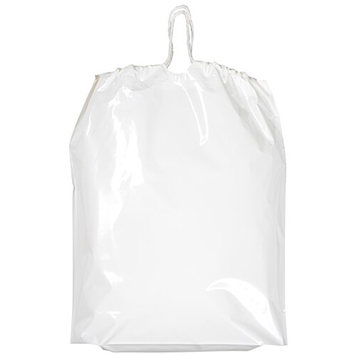 Additional Image 3 - a white plastic bag with a handle