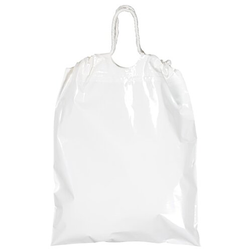 Additional Image 2 - a white plastic bag with a handle
