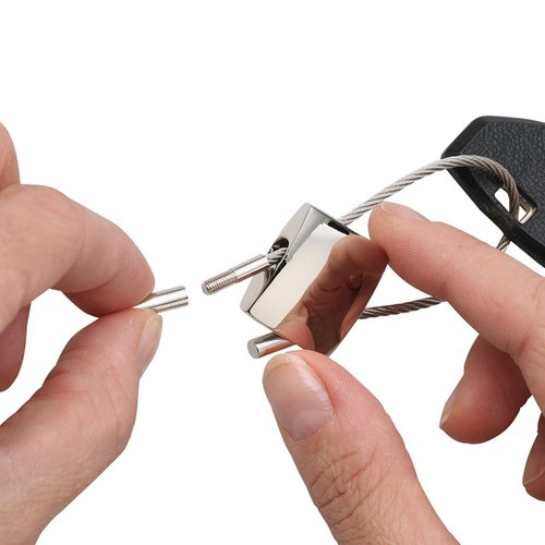 Additional Image 2 - a close-up of hands holding a lock