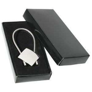 Additional Image 1 - a black box with a white tag on it