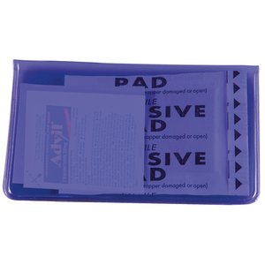 Additional Image 3 - a blue plastic piece of paper