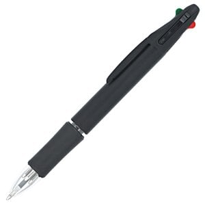 Additional Image 3 - a black pen with a red cap
