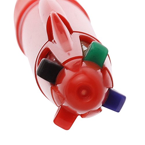 Additional Image 1 - a close up of a red and green object
