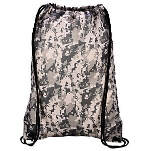 Additional Image 1 - a black and white mesh bag