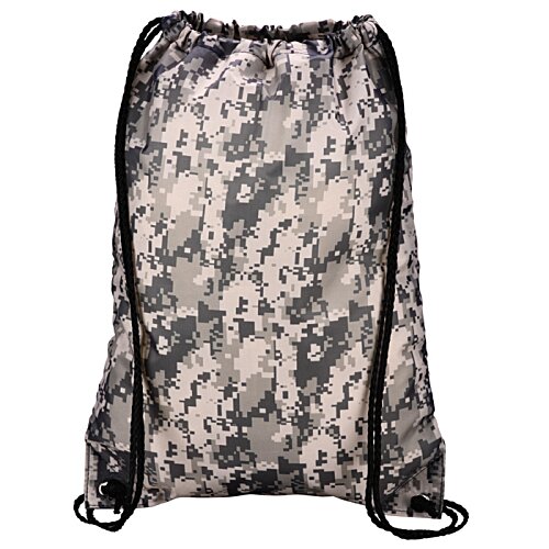 Additional Image 1 - a black and white mesh bag