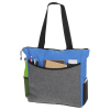 View Image 2 of 4 of Heathered Two-Tone Tote