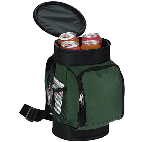 Additional Image 1 - a red bag with a black handle