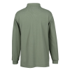 View Image 3 of 2 of Peruvian Pima Cotton LS Pique Polo - Men's