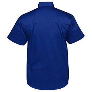 Additional Image 1 - a blue shirt on a white background