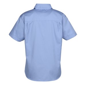 Additional Image 2 - a blue shirt on a white background