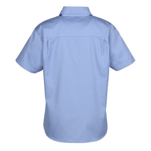 Additional Image 2 - a blue shirt on a white background