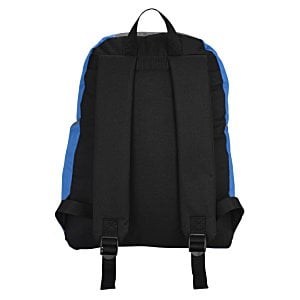 Additional Image 3 - a black and blue backpack